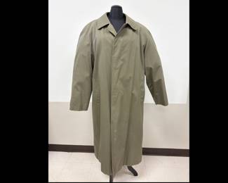 Lot 443 Vintage Burberry Mens Trench Coat Size 44 L
