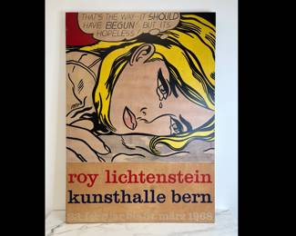 Lot 695 Roy Lichtenstein Art Exhibition Reproduction Art