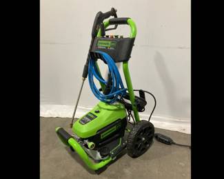 Lot 5003 Greenworks Pro 2300 max PSI Pressure Washer