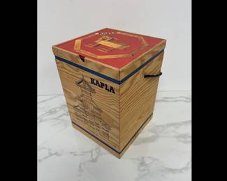 Lot 467 Kapla French Wooden Building Blocks Toy