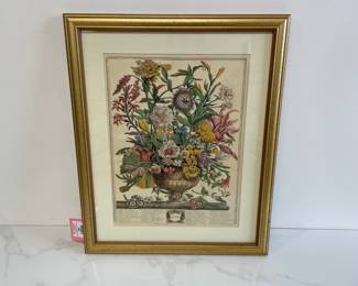 Lot 386 Robert Furber  September  Botanical Art Print