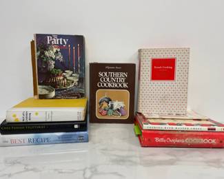 Lot 538 Julia Child  Mastering the Art of French Cooking   More Cookbooks