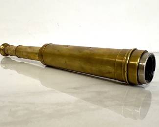 Lot 317 Vintage Brass 4x5 Plantograph Telescope