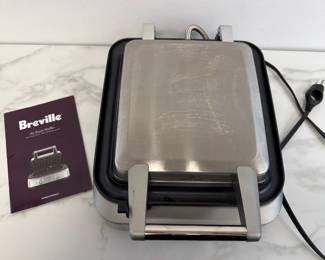 Lot 453 Breville Smart Waffle 4 Slice Maker