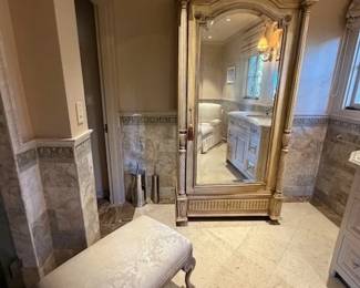 Mirrored Armoire