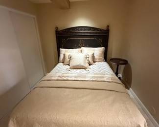 Queen Headboard/Frame ~ Aireloom RipVan Winkle Mattress Set