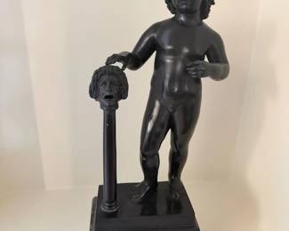 Greek Style Reproduction Sculpture in the Style of Bouredelle