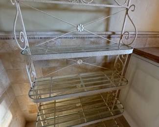 Glass Shelves Etagere