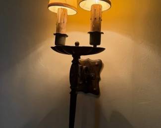 Double Light Wall Sconce (pr)