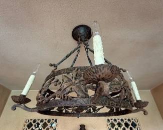 Iron Chandelier