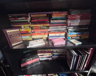 Large book collection, fiction and non-fiction