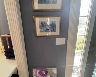 Framed wall art prints