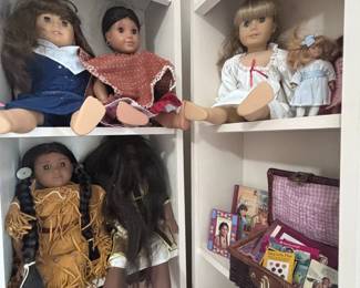 American Girl doll collection