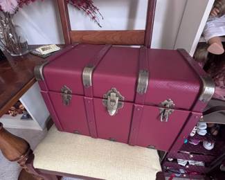Vintage steamer trunk