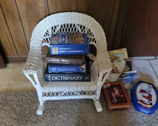 Childs Wicker Rocker