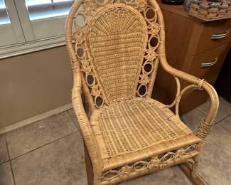 Wicker Rocking Chair 