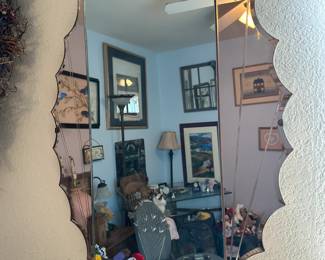 Antique Art Deco Mirror