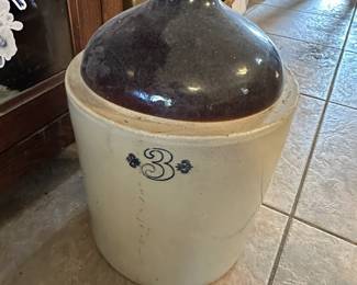3 Gallon Western Stoneware Jug