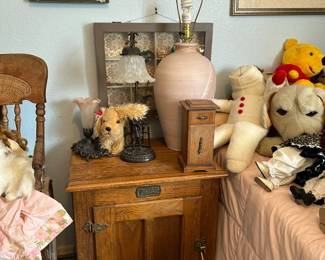 White Clad Nightstand