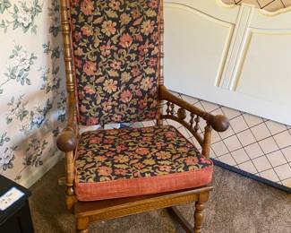 Vintage rocking chair and immaculate condition
