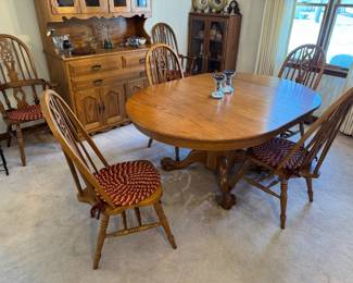 Table with leaf is 67x48x29”