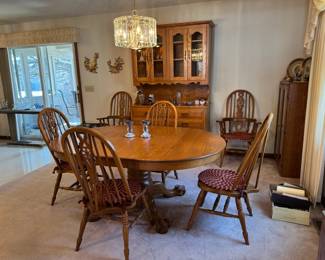 Table with leaf is 67x48x29”