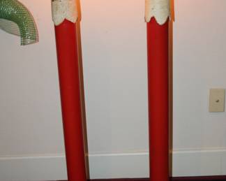 3' vintage candles