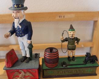 cast iron novelty banks