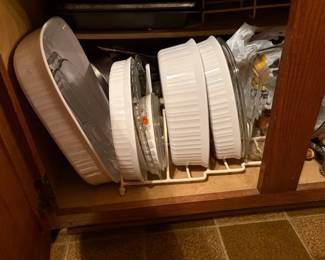 . . . vintage French White Corning Ware