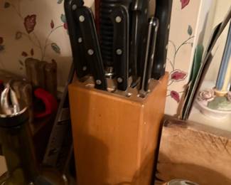 . . . great knife set