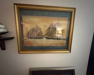 . . . nautical print