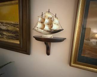 . . . ship made from shells