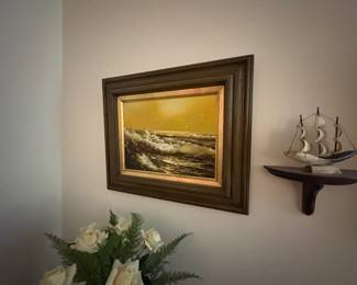 . . . beautiful oil seascape