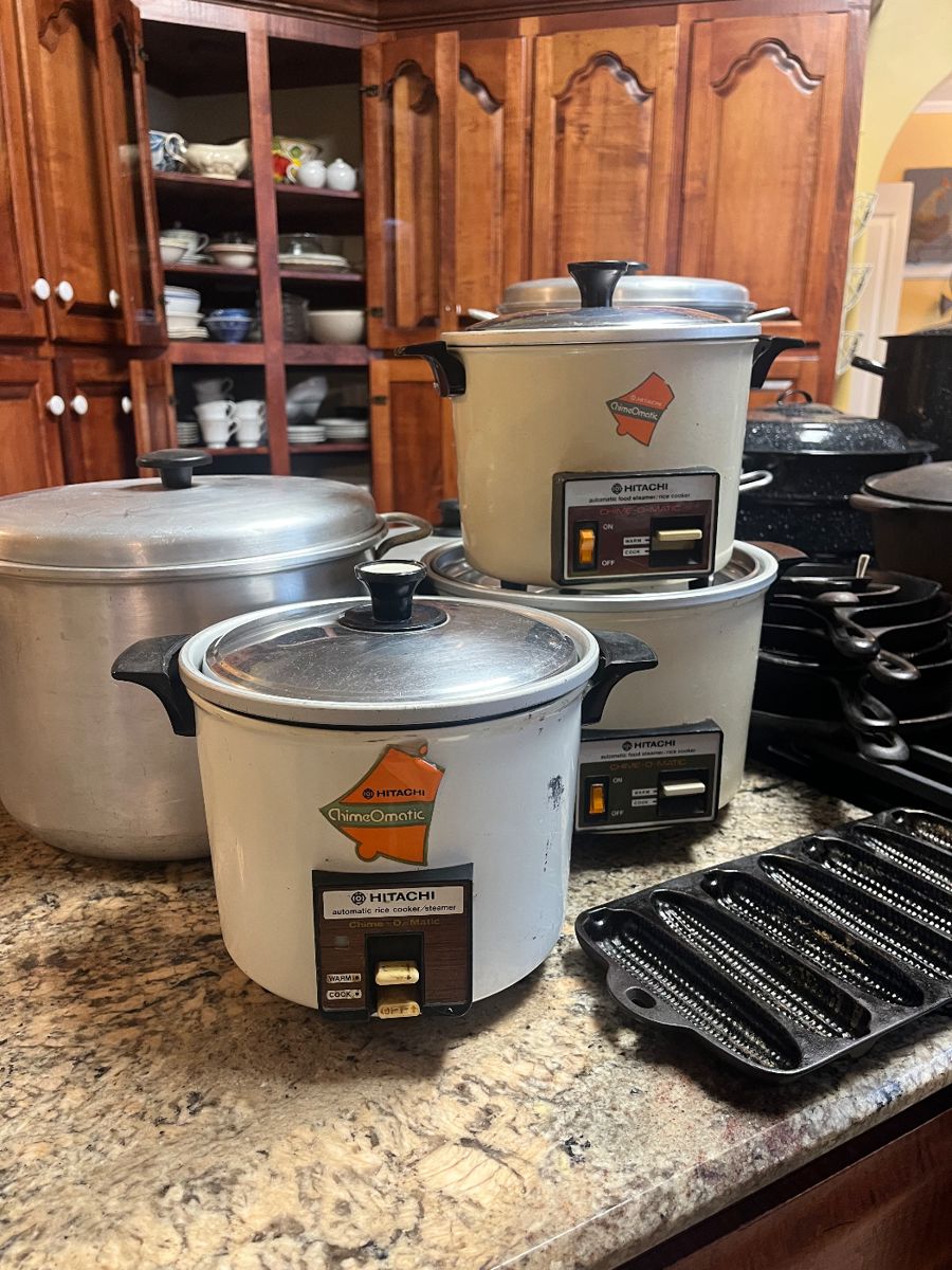 Highly coveted Hitatch Rice Cookers
