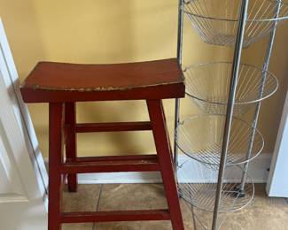 Stool, rack