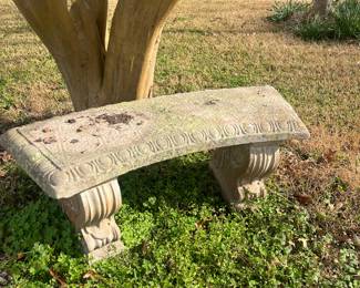 Cement bench 