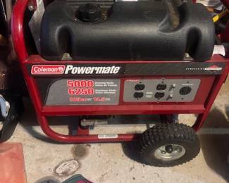great coleman gas generator