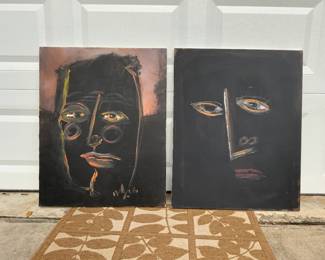 Painting on Board by Wayne Coombs