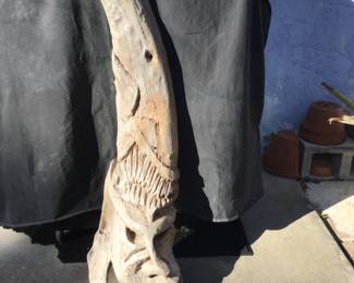 Driftwood partial sculpture