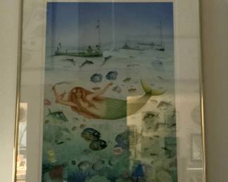 Watercolor Painting by Mark Perrin