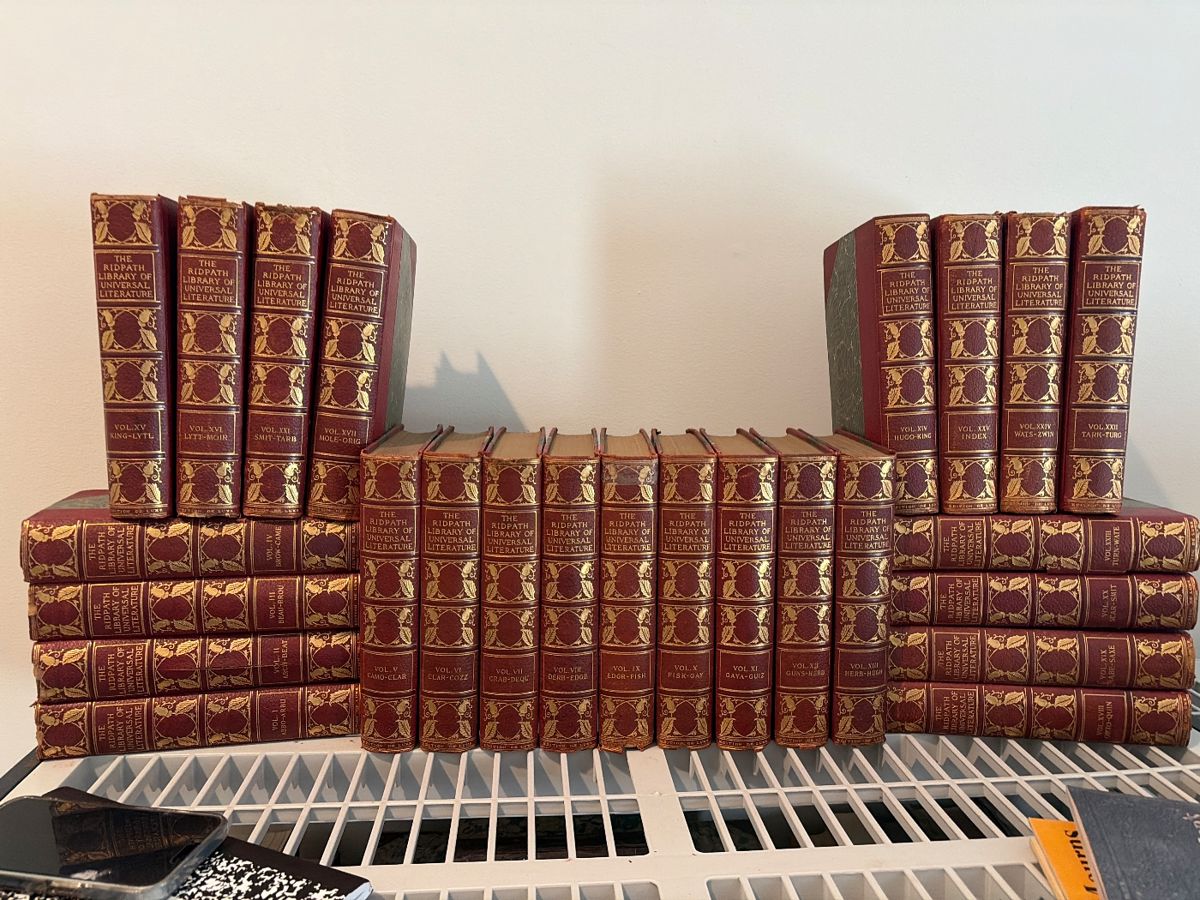 RIDPATH LIBRARY OF UNIVERSAL LITERATURE