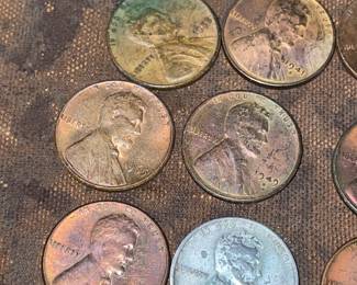 Big collection of 1960s and before pennies going back to the 1920s