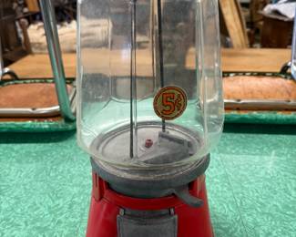 Vintage gumball machine