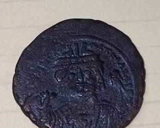 Byzantine Emperor coin circa 500 AD