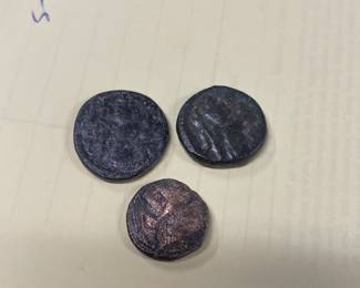Christian Byzantine coins