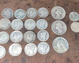 Silver coins
