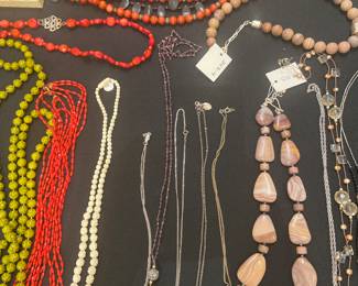 Costume jewerly, semi precious stones