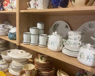 tea pots, tea sets, Franciscan