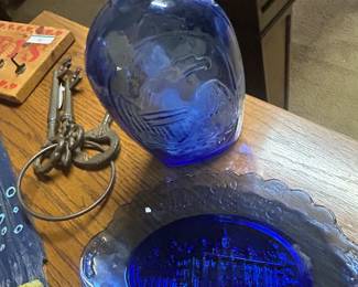 American cobalt glass