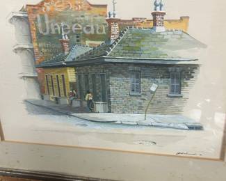 French Quarter painting by Bobby Ross